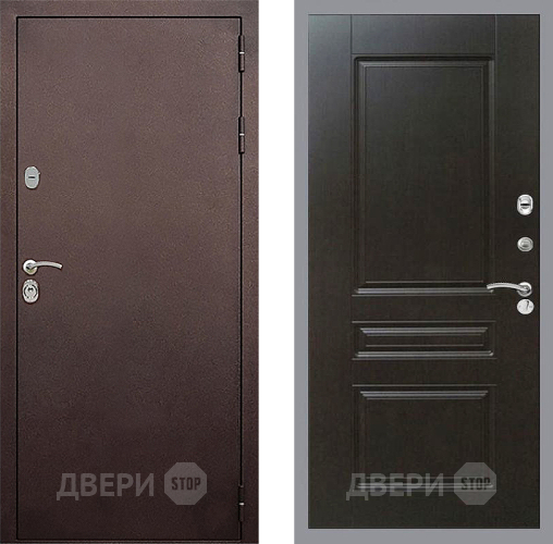 Дверь Стоп КЛАССИК Медь ФЛ-243 Венге в Красноармейске