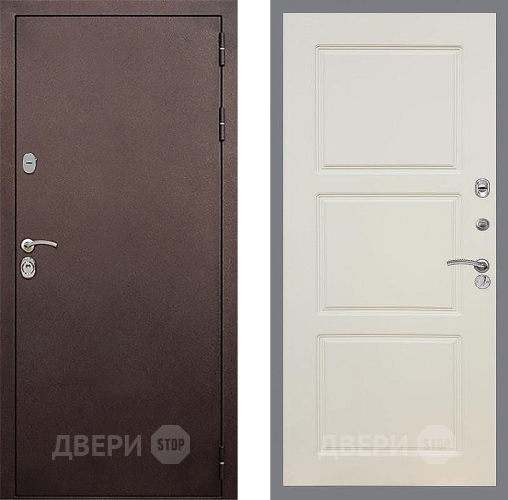 Входная металлическая Дверь Стоп КЛАССИК Медь ФЛ-3 Шампань в Красноармейске