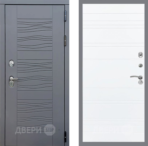 Входная металлическая Дверь Стоп СКАНДИ Лайн Силк Сноу в Красноармейске