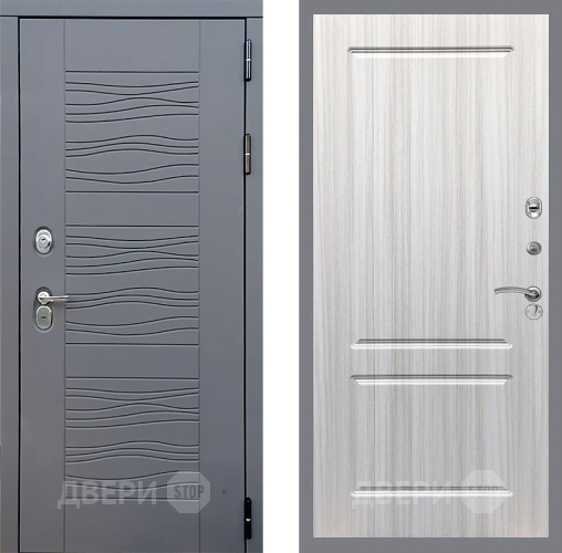 Входная металлическая Дверь Стоп СКАНДИ ФЛ-117 Сандал белый в Красноармейске