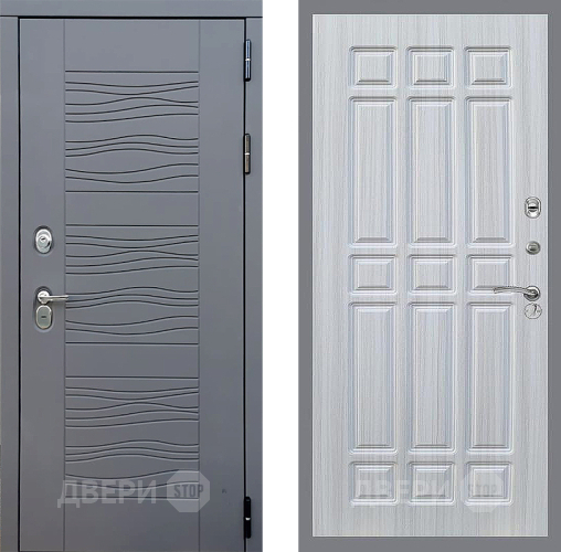 Входная металлическая Дверь Стоп СКАНДИ ФЛ-33 Сандал белый в Красноармейске