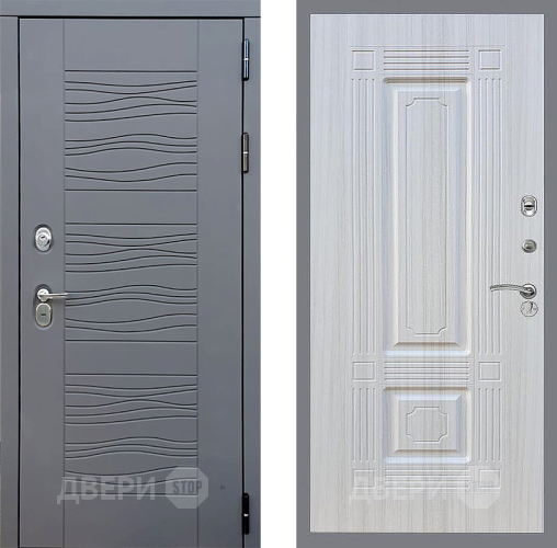 Входная металлическая Дверь Стоп СКАНДИ ФЛ-2 Сандал белый в Красноармейске
