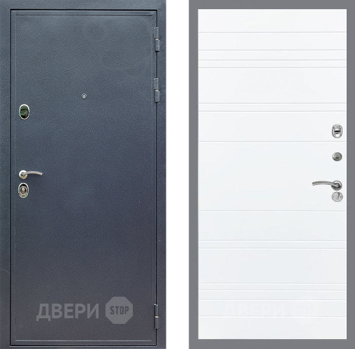 Входная металлическая Дверь Стоп СИЛЬВЕР Лайн Силк Сноу в Красноармейске