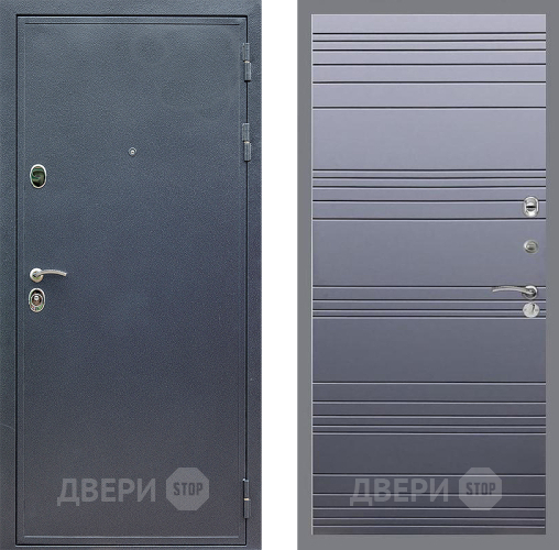 Входная металлическая Дверь Стоп СИЛЬВЕР Лайн Силк титан в Красноармейске