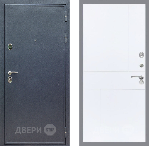 Дверь Стоп СИЛЬВЕР ФЛ-290 Силк Сноу в Красноармейске