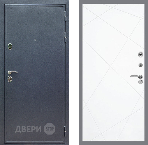 Входная металлическая Дверь Стоп СИЛЬВЕР ФЛ-291 Силк Сноу в Красноармейске