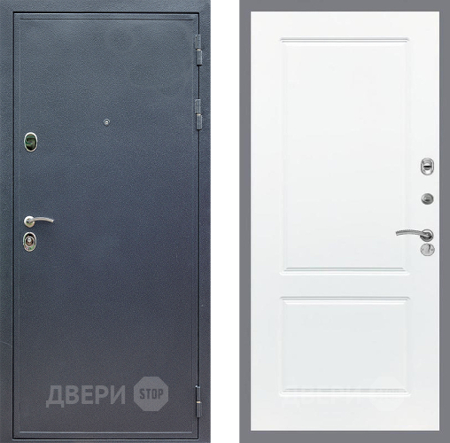 Входная металлическая Дверь Стоп СИЛЬВЕР ФЛ-117 Силк Сноу в Красноармейске