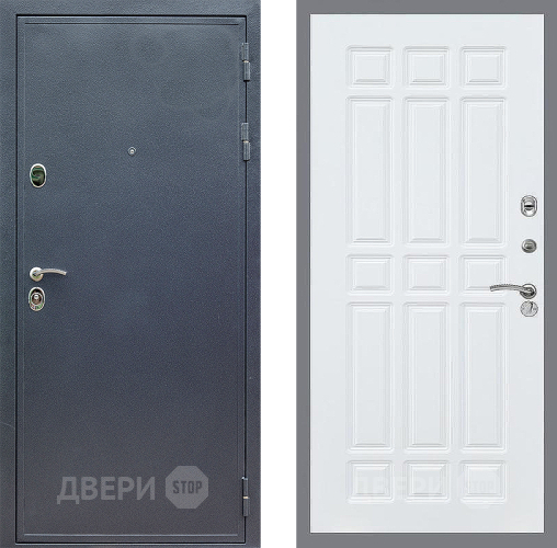Входная металлическая Дверь Стоп СИЛЬВЕР ФЛ-33 Силк Сноу в Красноармейске