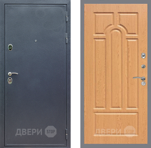 Входная металлическая Дверь Стоп СИЛЬВЕР ФЛ-58 Дуб в Красноармейске