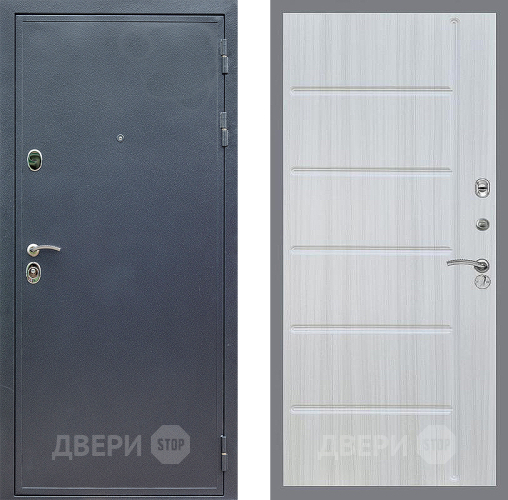 Входная металлическая Дверь Стоп СИЛЬВЕР ФЛ-102 Сандал белый в Красноармейске