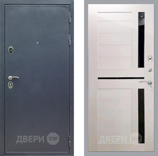 Входная металлическая Дверь Стоп СИЛЬВЕР СБ-18 Лиственница беж в Красноармейске