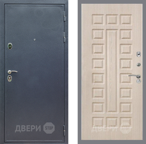 Входная металлическая Дверь Стоп СИЛЬВЕР ФЛ-183 Беленый дуб в Красноармейске