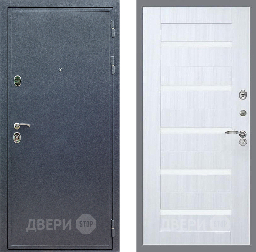 Входная металлическая Дверь Стоп СИЛЬВЕР СБ-14 Сандал белый в Красноармейске