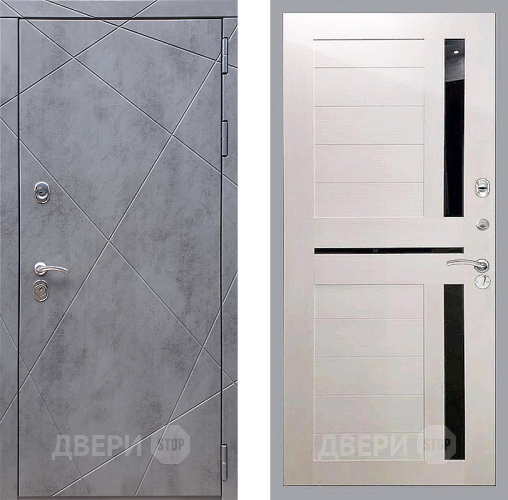 Входная металлическая Дверь Стоп Лучи СБ-18 Лиственница беж в Красноармейске