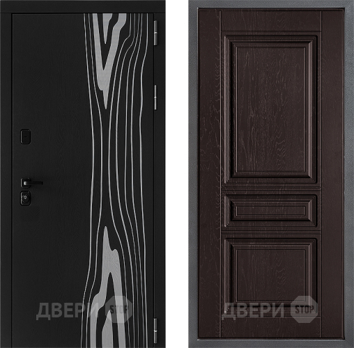 Дверь Дверной континент ДК-12 ФЛ-243 Дуб шоколадный в Красноармейске