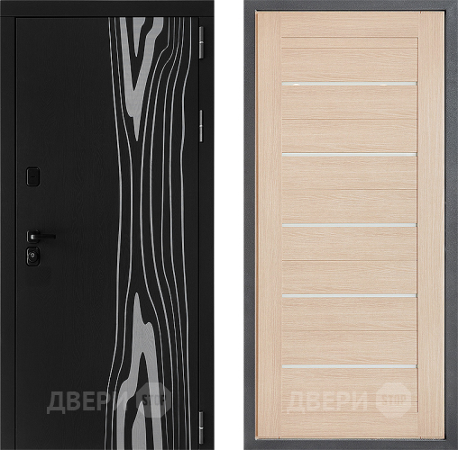 Входная металлическая Дверь Дверной континент ДК-12 ФЛ-46 Капучино в Красноармейске