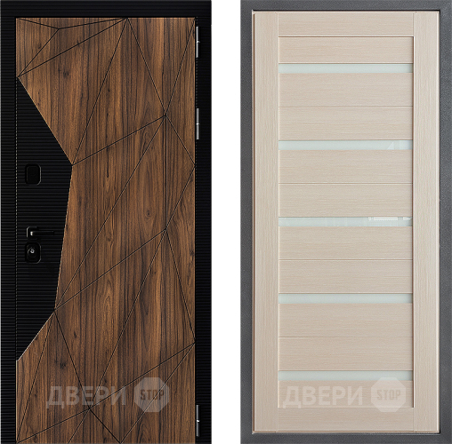 Входная металлическая Дверь Дверной континент ДК-11 ФЛ-47 Капучино в Красноармейске