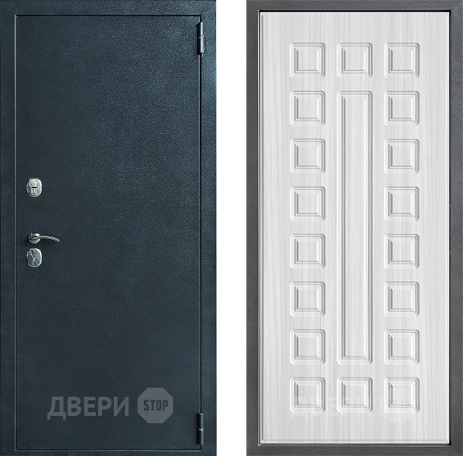 Входная металлическая Дверь Дверной континент ДК-70 Дизайн ФЛ-183 Сандал белый в Красноармейске