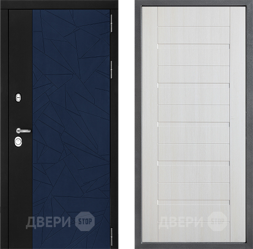 Входная металлическая Дверь Дверной континент ДК-9 ФЛ-70 Лиственница белая в Красноармейске