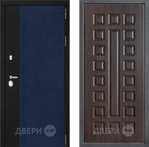 Входная металлическая Дверь Дверной континент ДК-9 ФЛ-183 Венге в Красноармейске