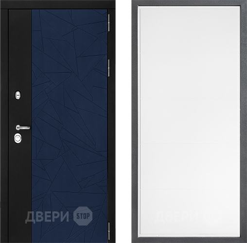 Входная металлическая Дверь Дверной континент ДК-9 ФЛ-649 Белый софт в Красноармейске