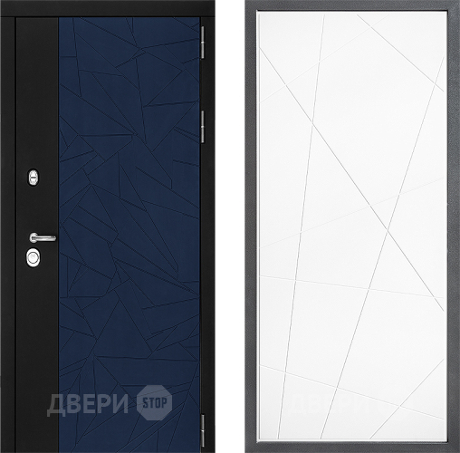 Входная металлическая Дверь Дверной континент ДК-9 ФЛ-655 Белый софт в Красноармейске