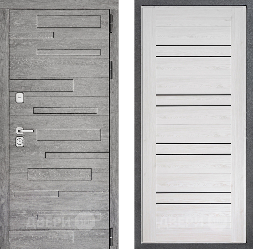 Входная металлическая Дверь Дверной континент ДК-10 ФЛ-49 Сосна белая в Красноармейске