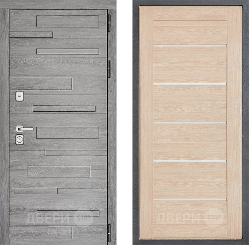 Входная металлическая Дверь Дверной континент ДК-10 ФЛ-46 Капучино в Красноармейске