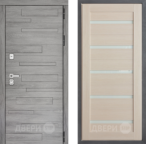 Входная металлическая Дверь Дверной континент ДК-10 ФЛ-47 Капучино в Красноармейске