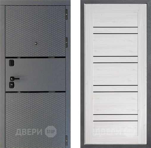 Входная металлическая Дверь Дверной континент Диамант Дизайн ФЛ-49 Сосна белая в Красноармейске