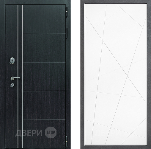 Входная металлическая Дверь Дверной континент Теплолюкс Дизайн ФЛ-655 Белый софт в Красноармейске