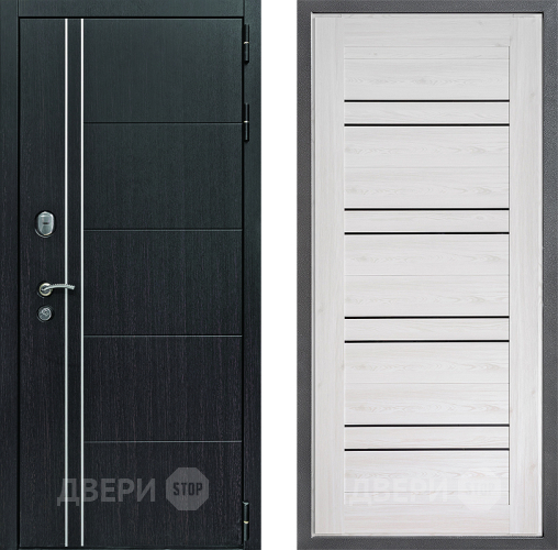 Входная металлическая Дверь Дверной континент Теплолюкс Дизайн ФЛ-49 Сосна белая в Красноармейске