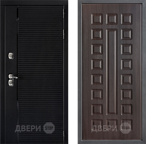 Входная металлическая Дверь Дверной континент ДК-1 ФЛ-183 Венге в Красноармейске