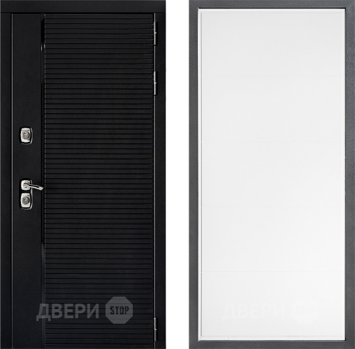 Входная металлическая Дверь Дверной континент ДК-1 ФЛ-649 Белый софт в Красноармейске