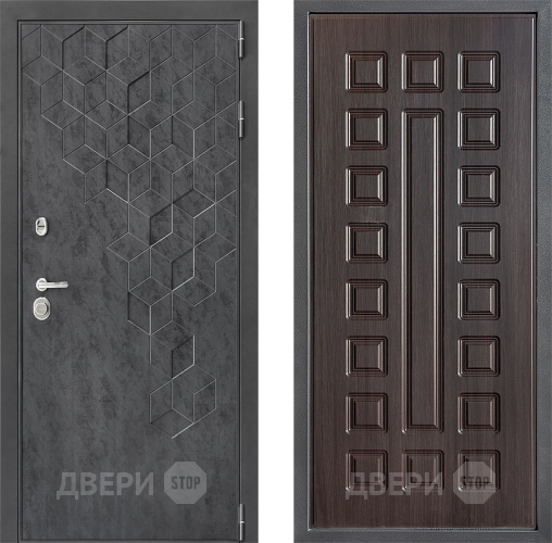 Входная металлическая Дверь Дверной континент ДК-3/713 ФЛ-183 Венге в Красноармейске