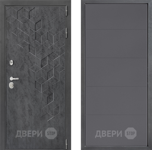 Дверь Дверной континент ДК-3/713 ФЛ-649 Графит софт в Красноармейске