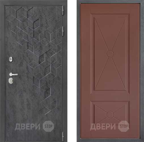 Дверь Дверной континент ДК-3/713 ФЛ-617 Ясень шоколадный в Красноармейске