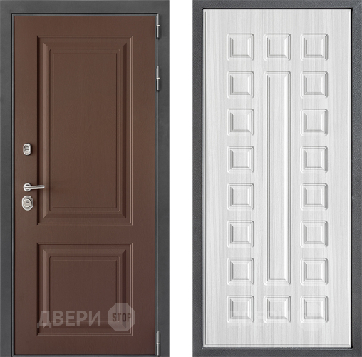 Входная металлическая Дверь Дверной континент ДК-3/729 ФЛ-183 Сандал белый в Красноармейске