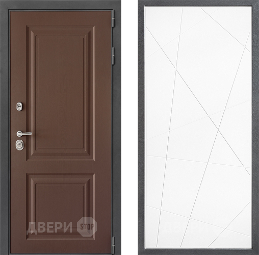 Дверь Дверной континент ДК-3/729 ФЛ-655 Белый софт в Красноармейске