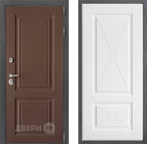 Входная металлическая Дверь Дверной континент ДК-3/729 ФЛ-617 Софт милк в Красноармейске