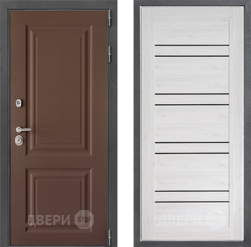 Входная металлическая Дверь Дверной континент ДК-3/729 ФЛ-49 Сосна белая в Красноармейске