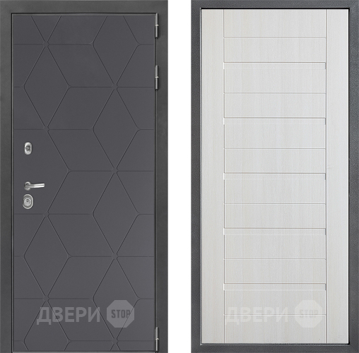 Входная металлическая Дверь Дверной континент ДК-3/744 ФЛ-70 Лиственница белая в Красноармейске