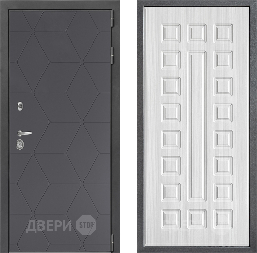 Входная металлическая Дверь Дверной континент ДК-3/744 ФЛ-183 Сандал белый в Красноармейске