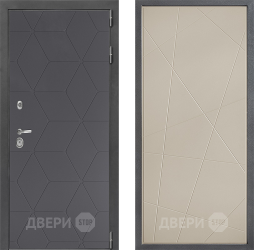 Входная металлическая Дверь Дверной континент ДК-3/744 ФЛ-655 Капучино в Красноармейске