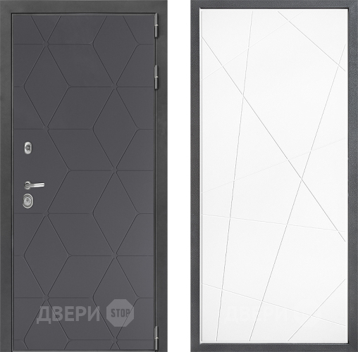 Дверь Дверной континент ДК-3/744 ФЛ-655 Белый софт в Красноармейске