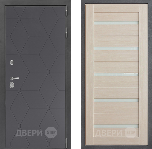 Входная металлическая Дверь Дверной континент ДК-3/744 ФЛ-47 Капучино в Красноармейске