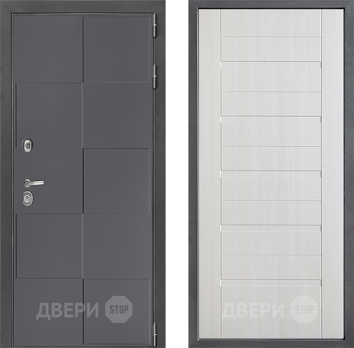 Входная металлическая Дверь Дверной континент ДК-3/606 ФЛ-70 Лиственница белая в Красноармейске