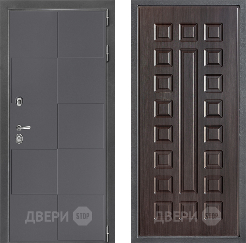 Входная металлическая Дверь Дверной континент ДК-3/606 ФЛ-183 Венге в Красноармейске