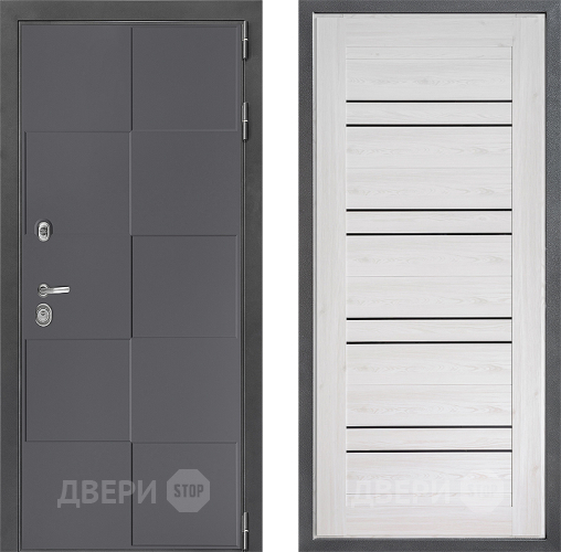 Входная металлическая Дверь Дверной континент ДК-3/606 ФЛ-49 Сосна белая в Красноармейске