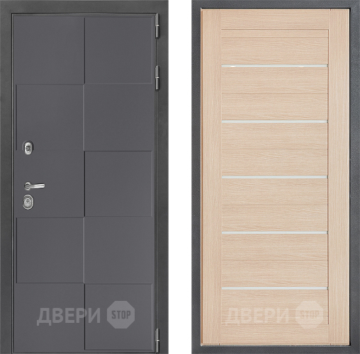 Входная металлическая Дверь Дверной континент ДК-3/606 ФЛ-46 Капучино в Красноармейске